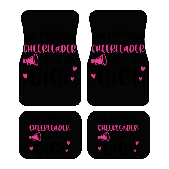Proud Cheer Gigi Grandma Of A Cheerleader Gigi Car Mats