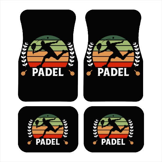 Padel Tennis Paddle Paddleball Padel Platform Car Mats