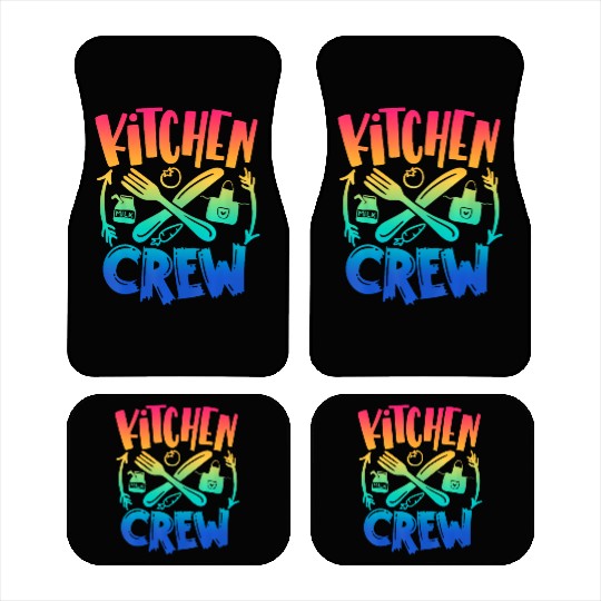 Kitchen Crew Back To School Team Field Day 2022 Car Mats