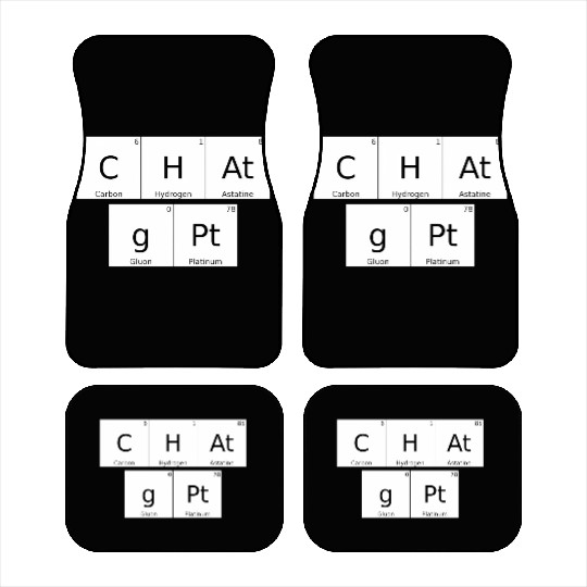 C Gpt Computer Aiificial Intelligence Data Car Mats