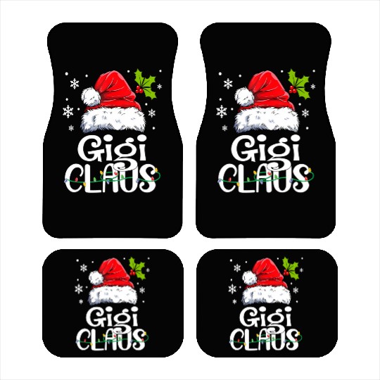 Gigi Claus Family Pj Car Mats