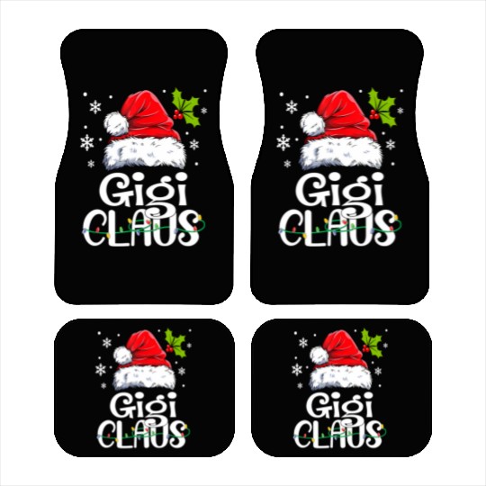 Gigi Claus Family Pj Car Mats