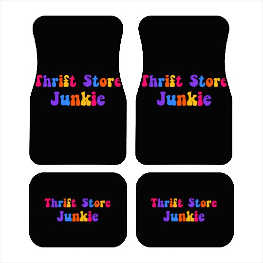 Thrift Store Junkie ice cream Car Mats