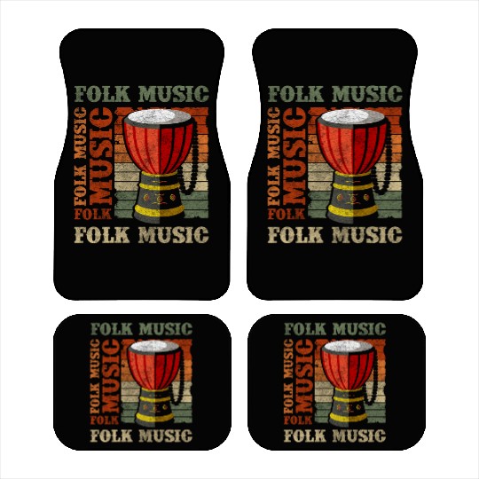 Music Brass Band Orchestra Folk Musicians Car Mats