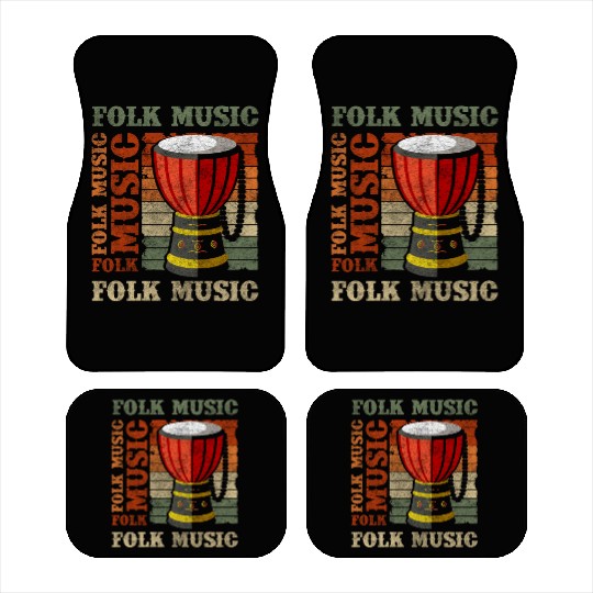 Music Brass Band Orchestra Folk Musicians Car Mats