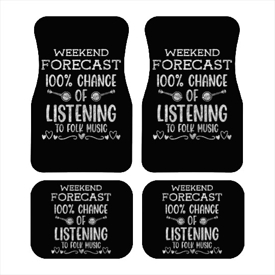 Folk Music Brass Band Orchestra Musicians Car Mats