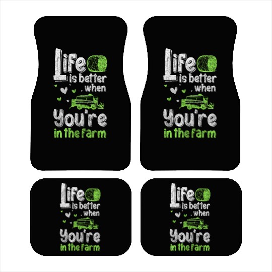 Harvest Harvest Time Car Mats