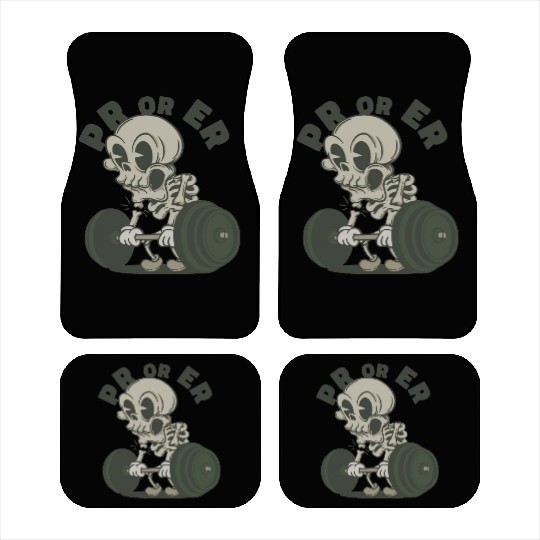 Gym Skeleton Car Mats