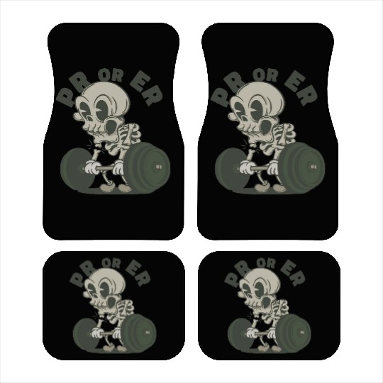 Gym Skeleton Car Mats