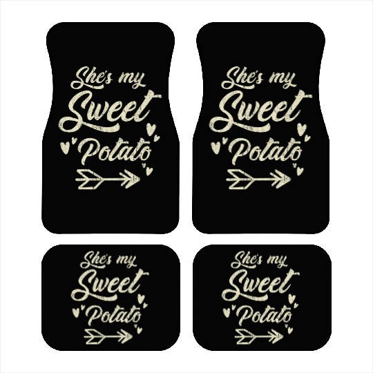She My Sweet Potato Car Mats