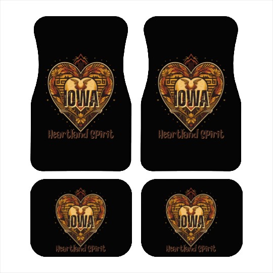 IOWA Heartland Spirit Car Mats