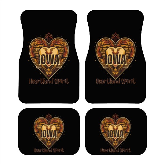 IOWA Heartland Spirit Car Mats