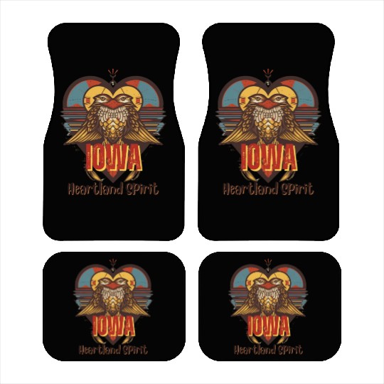 IOWA Heartland Spirit Car Mats