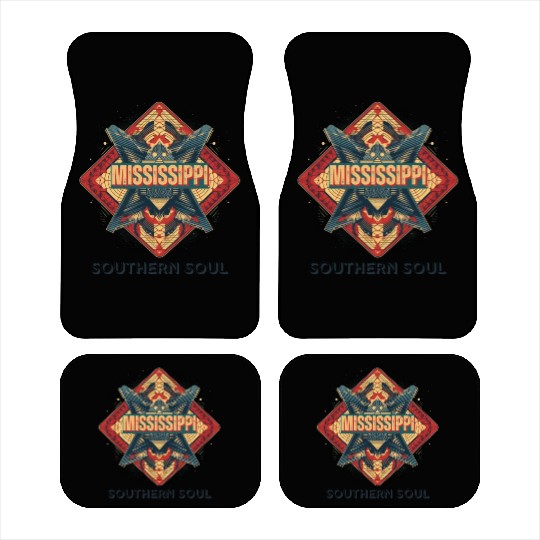 Mississippi vibes Car Mats