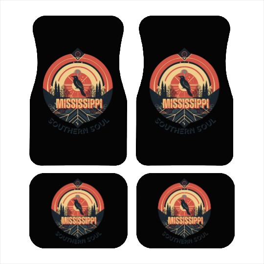 Mississippi vibes Car Mats