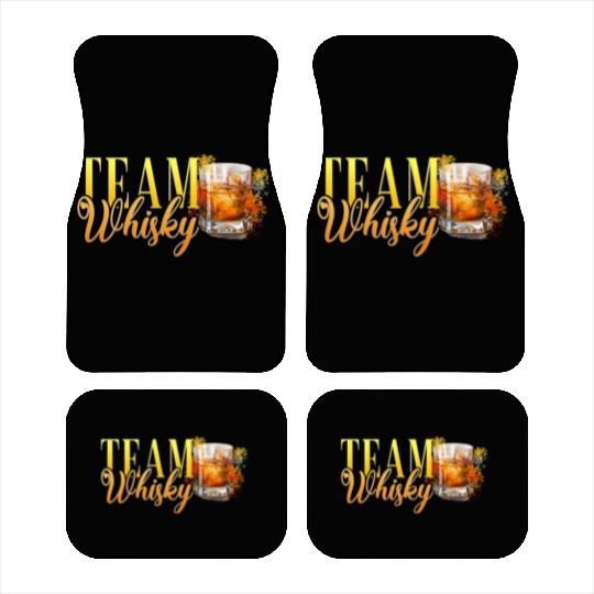 Team Whisky Stag Party Women Bartender Car Mats