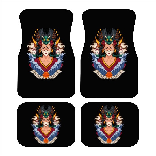 Kimono Geisha Car Mats