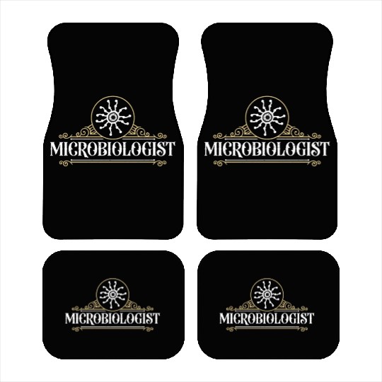 Microbiologist Microbiology Scientist Laboratory Car Mats