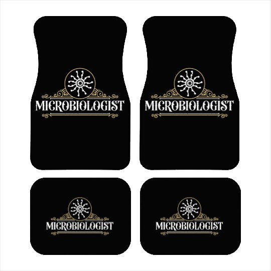 Microbiologist Microbiology Scientist Laboratory Car Mats