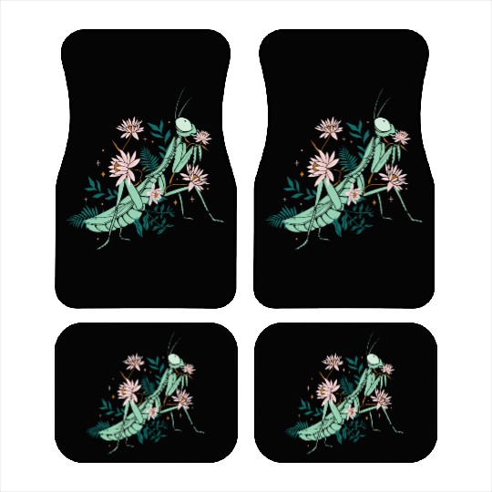 Entomology Entomologists Insect Lover Floral Car Mats