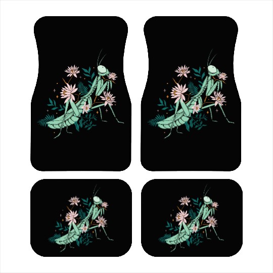Entomology Entomologists Insect Lover Floral Car Mats
