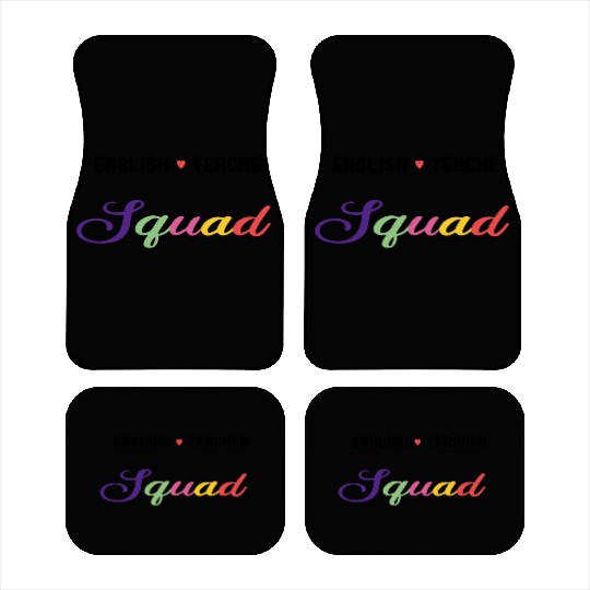 English Teacher Funny Car Mats