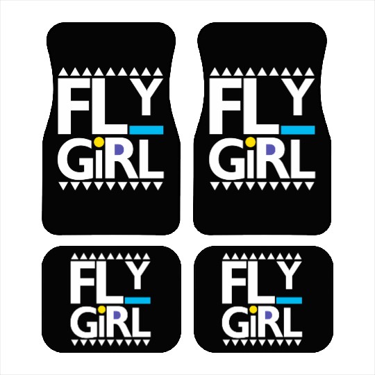 Fly 80S 90S Old School Hip Hop Car Mats
