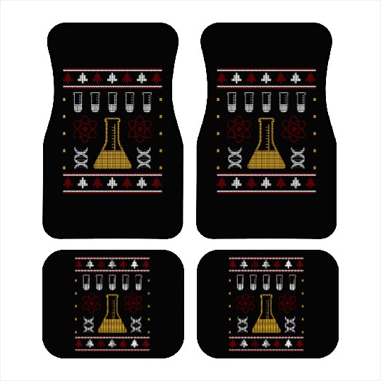 Chemistry Laboratory Science Ugly Car Mats