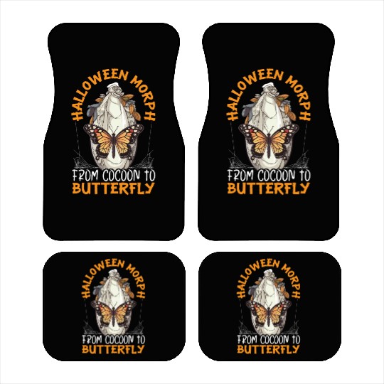 Butterfly Halloween Trick Or Treat Insect Lover Car Mats