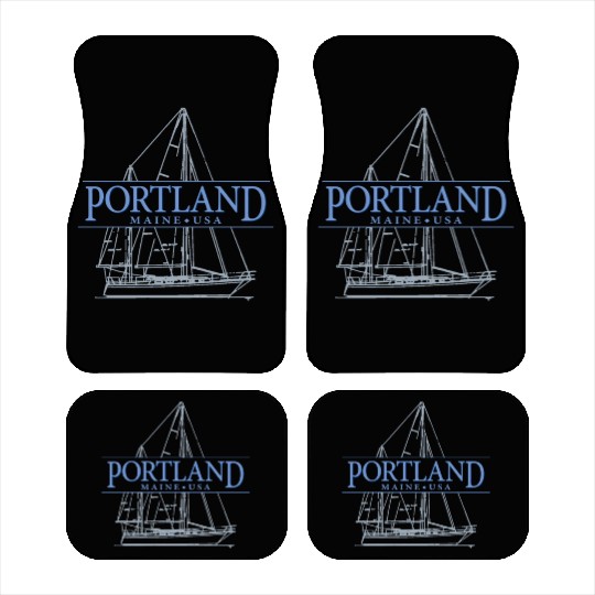 Portland Maine Sailing Car Mats