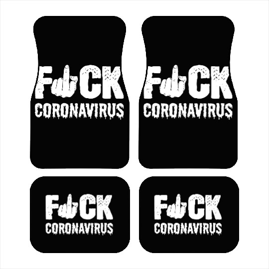 Fuck Coronavirus Doctor Gift Car Mats