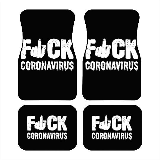 Fuck Coronavirus Doctor Gift Car Mats