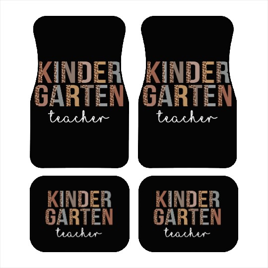Kindergarten Teacher Back To School Appreciation L Car Mats