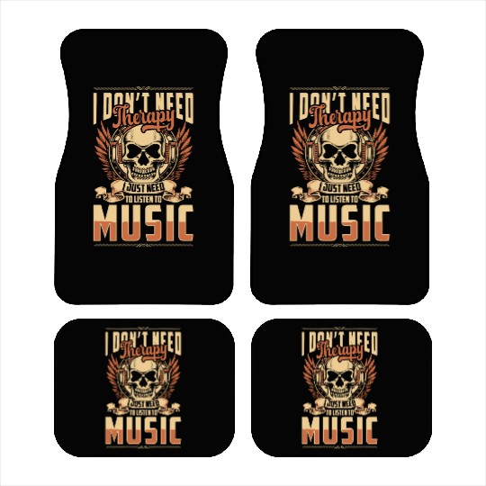 Musician Party Love Festival Car Mats