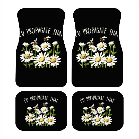 Marguerites Daisy Summer Daisies Flower Garden Car Mats