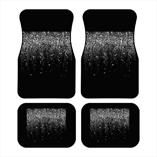 Glitter sparkling crystal Car Mats