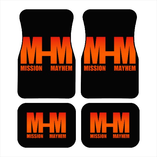 Mission Mayhem Car Mats