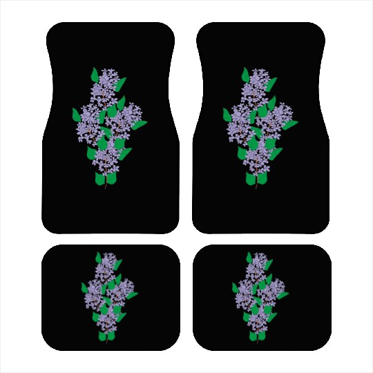 Lilac Flower T ShirtLilac Car Mats by Alekvik