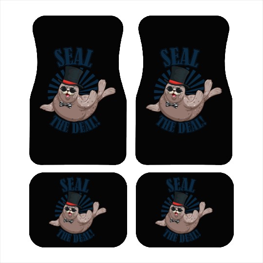 Seal The Day | Funny Motivational Seal Quotes Car Mats