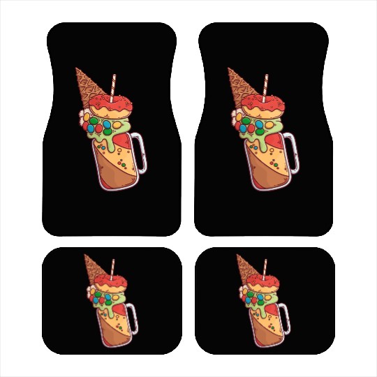 Chocolate Candy Shake Car Mats