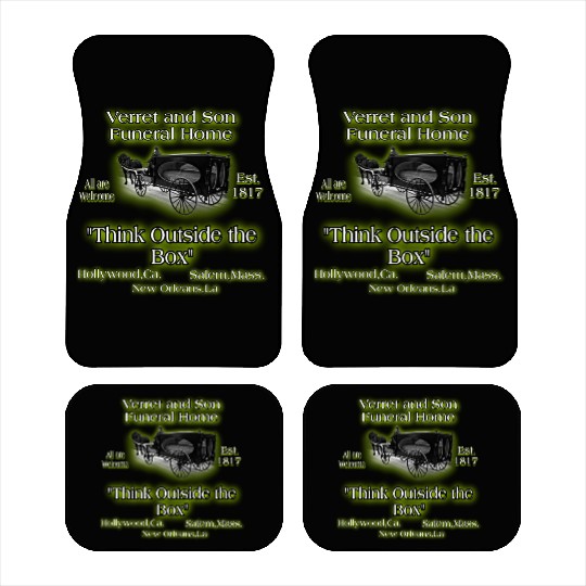 Verret and Son Funeral Home Car Mats