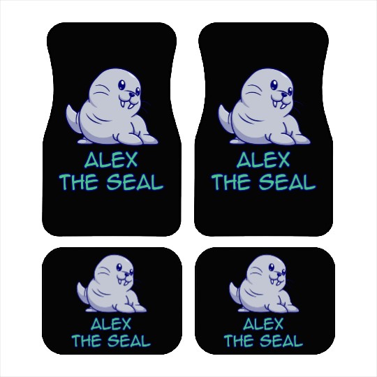 Alex The Seal Car Mats