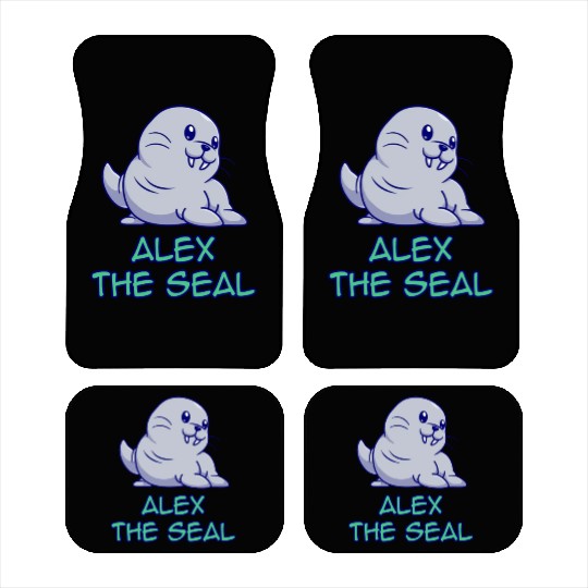 Alex The Seal Car Mats