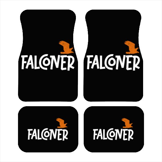 Falconry Bird Falcon Hunting Falconer Car Mats