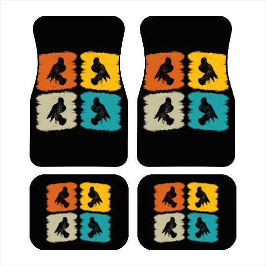Falconry Bird Falcon Hunting Falconer Car Mats