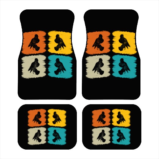 Falconry Bird Falcon Hunting Falconer Car Mats
