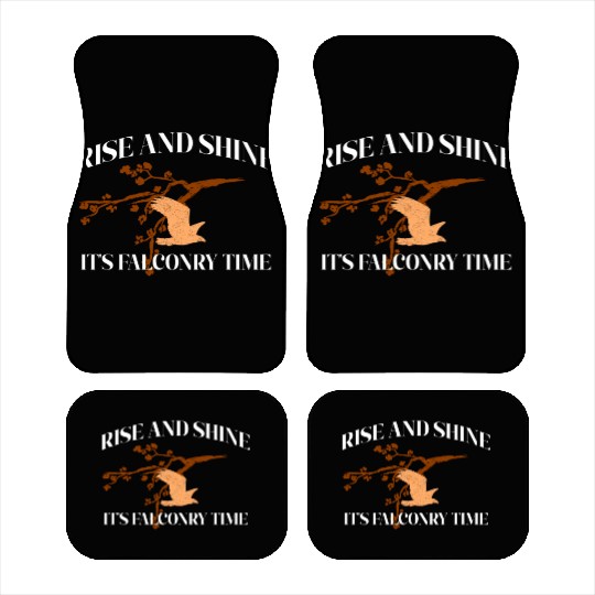 Falconry Bird Falcon Hunting Falconer Car Mats