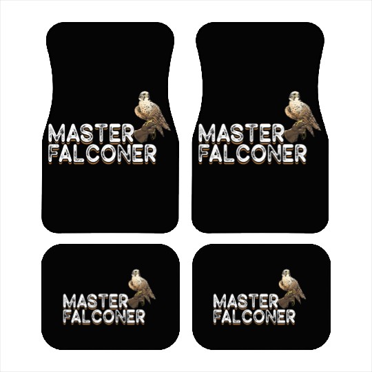 Falconry Bird Falcon Hunting Falconer Car Mats