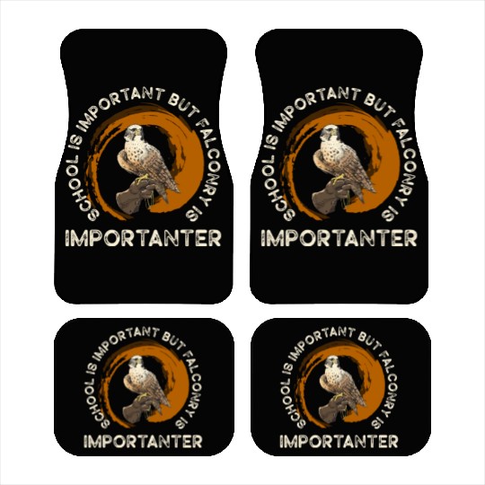 Falconry Bird Falcon Hunting Falconer Car Mats