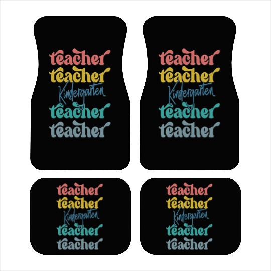 Kindergarten Teacher Car Mats